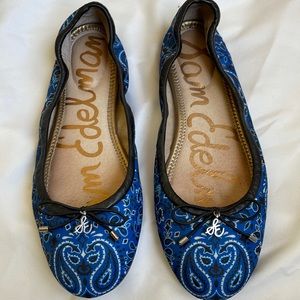Sam Edelman bandana print ballet flats